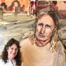 Archibald winner’s style perfectly matched to subject Tim Winton