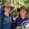 Wildlife Queensland’s Dr Tamielle Brunt and Resilient Rivers SEQ director Joanna Burton.