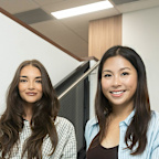 Stax new CEO Anna Cheng (right) pictured with the brand’s creative director Georgia Bachmann.