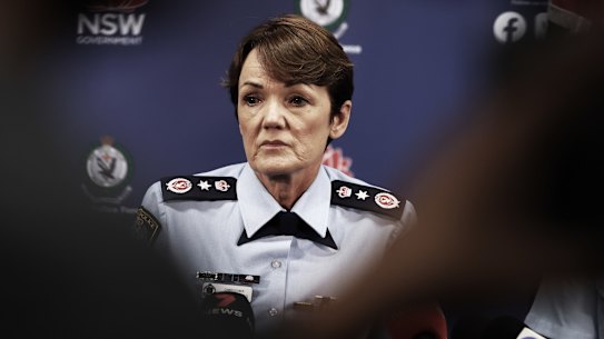 NSW Police Commissioner Karen Webb has been put through the media wringer this week.