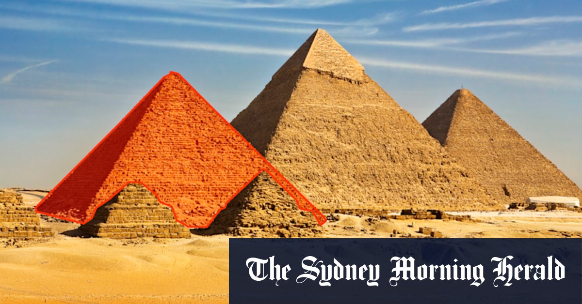 Uproar as Egypt starts rebuilding Giza pyramid with new granite blocks