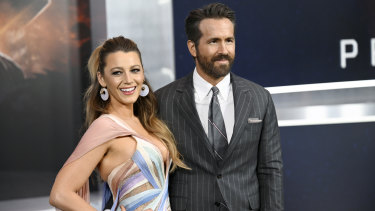 Blake Lively, left, and Ryan Reynolds have used their star power on social media to help raise funds for the Ukrainian people.