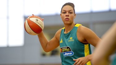 Return to America: Liz Cambage's debut game for the Dallas Wings is on Saturday morning (AEST).