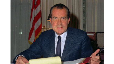 President Richard M. Nixon.