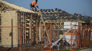 Treasury has downgraded its dwelling construction forecasts for 2020-21, signalling a concern for jobs across the sector. 