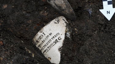  An item at the site.  