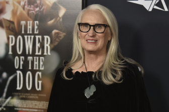 Surging ahead towards an Oscar win ... The Power of the Dog director Jane Campion.
