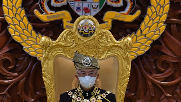 Malaysian King Sultan Abdullah Sultan Ahmad Shah had a stint in hospital.