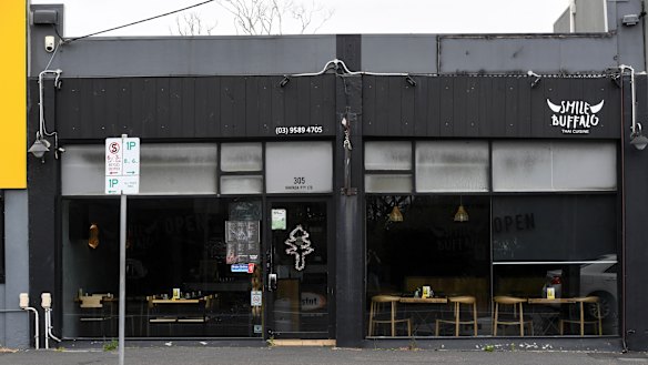 Smile Buffalo Thai Cuisine restaurant on Beach Road at Black Rock in Melbourne's south-east. 