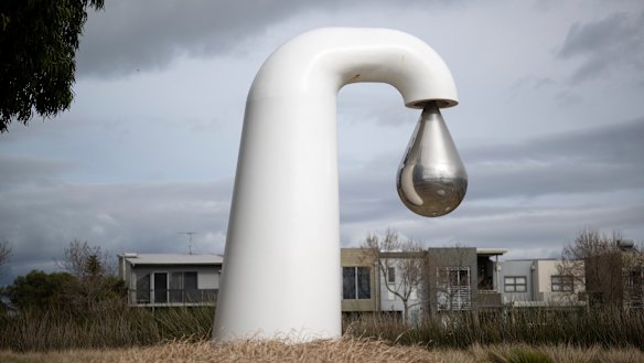 Caroline Springs is home to a statue that none of the locals really understand the meaning of.