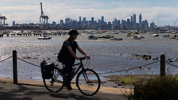 The sea level at Williamstown is expected to rise by a median 24 centimetres by the 2050s, compared to the 1990s. 