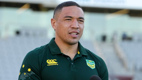 Tyson Frizell says the Dragons players all thought they would play alongside Jack de Belin this season.