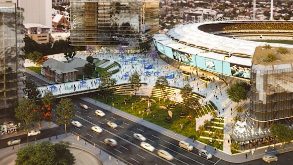Latest Gabba redevelopment plans 2018 after 2018 Master Plan released.