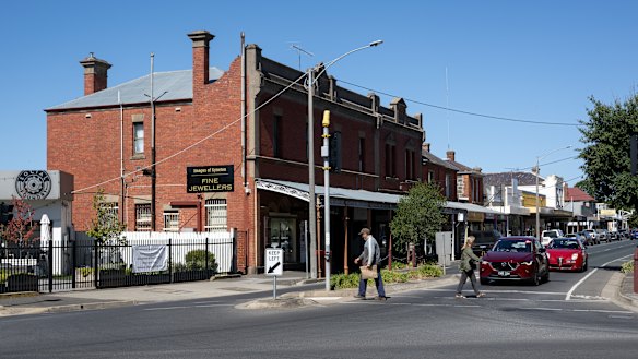 Mollison Street in Kyneton. 
