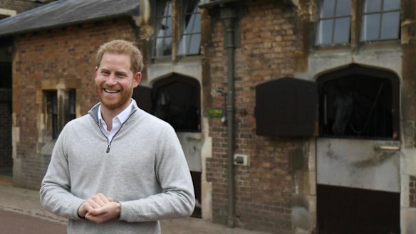 Prince Harry announces the birth of his baby son.