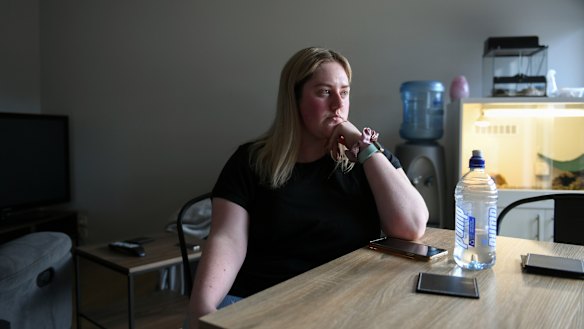 It took Courtney Broadbent seven months to secure a rental property and now the price has just gone up for her current tenancy. 