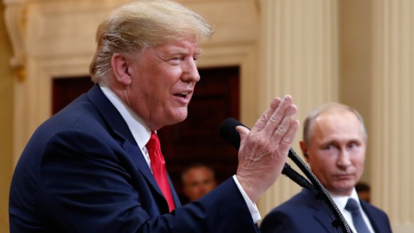 US President Donald Trump and Russian President Vladimir Putin held talks for over two hours.