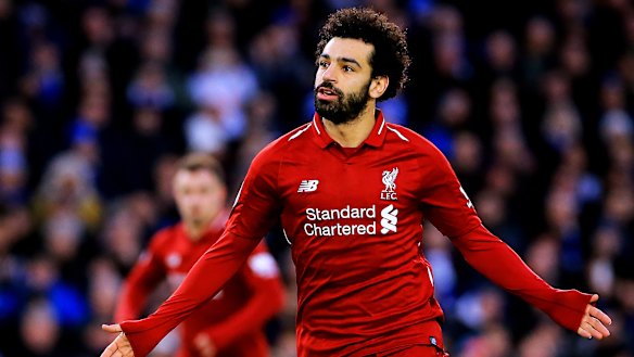Golden: Mohamed Salah has an opportunity to pull clear in the goal-scoring charts.