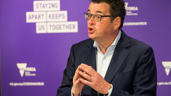 Victorian Premier Daniel Andrews.