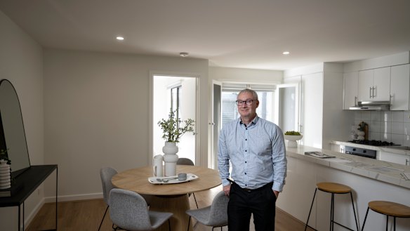 David Swiggs is selling his Port Melbourne property via expressions of interest amid auction uncertainty. 