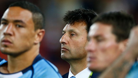 Laurie Daley previously coached the Blues until 2017.