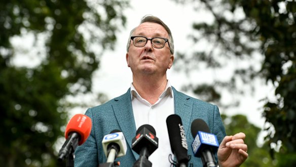 Victorian Health Minister Martin Foley.