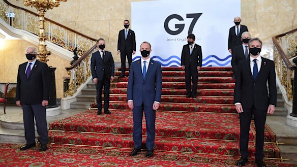 G7 foreign ministers meet, in socially distanced fashion, in London. This week they supported Taiwan’s inclusion in WHO meetings.