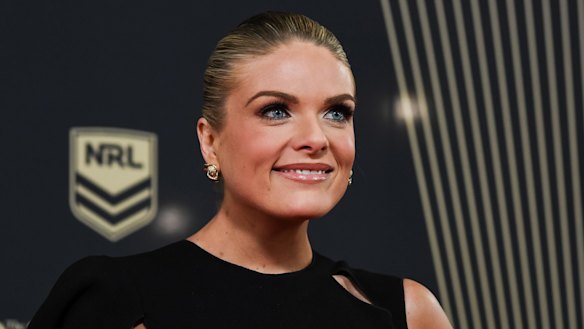 NRL Footy Show host Erin Molan.