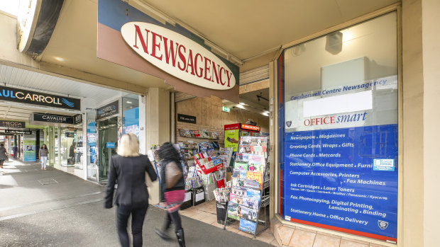 628 Burke Road is the long-term home of Camberwell Newsagency.