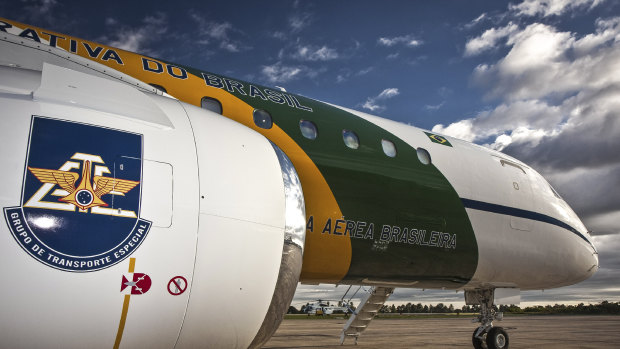 A support aircraft belonging to the Brazilian air force was found to be carrying 39 kilograms of cocaine when it stopped to refuel in Spain on the way to the G20 summit in Japan.