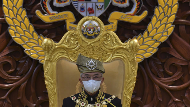 Malaysian King Sultan Abdullah Sultan Ahmad Shah had a stint in hospital.