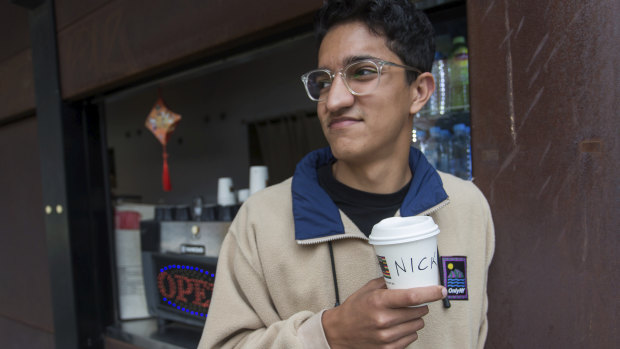 Sanjiv Gopal has found his non-Anglo name is still something that people trip up on. His "coffee name" is Nick.