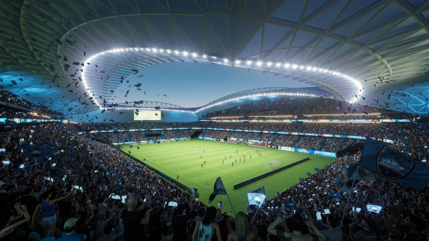 Record crowds: The new SFS will host the 2023 Women's World Cup, helping the tournament to potentially attract 1.5 million fans. 