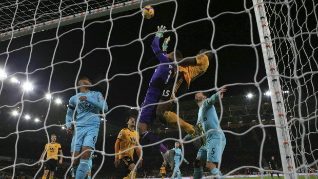 Newcastle keeper Martin Dubravka was unable to prevent the late, late equaliser.
