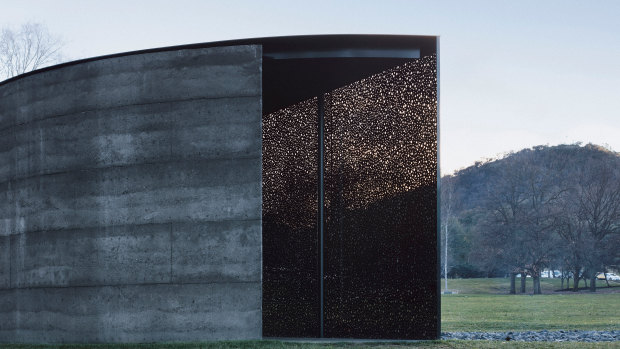 For Our Country, the Australian War Memorial’s Aboriginal and Torres Strait Islander memorial designed by artist Daniel Boyd and Edition Office Architects .