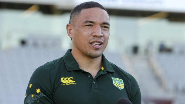 Tyson Frizell says the Dragons players all thought they would play alongside Jack de Belin this season.