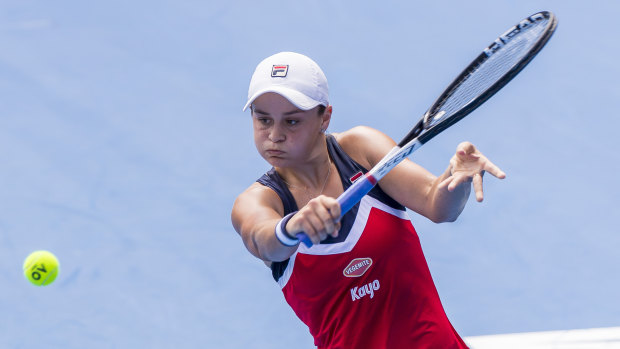 Ashleigh Barty is the 15th seed for the Australian Open.