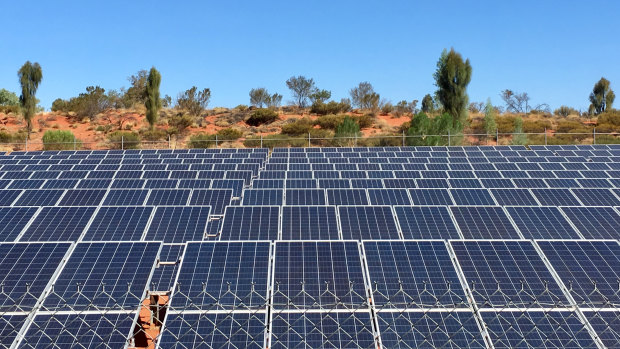 Australians are installing solar panels at an increasing rate.