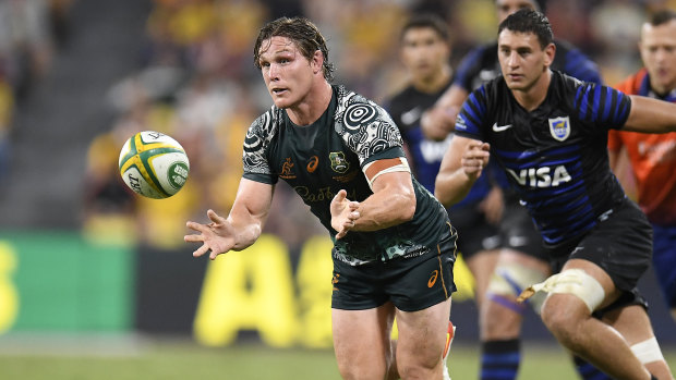 Michael Hooper and the Wallabies have won three straight matches.