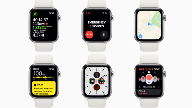 Many Apple Watch models feature both aluminium and silicon.