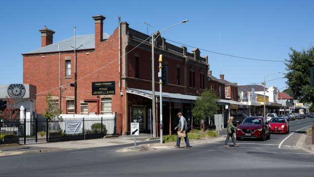 Mollison Street in Kyneton. 