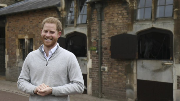 Prince Harry announces the birth of his baby son.