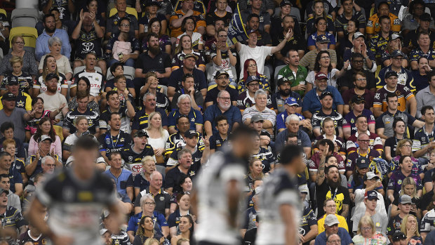 Fans are being locked out from the NRL due to the coronavirus pandemic.