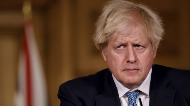 Britain's Prime Minister Boris Johnson.