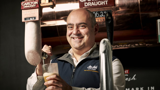 Robert Iervasi, chief executive of Asahi Australia, is expecting classic beers to be a key growth area in coming years.