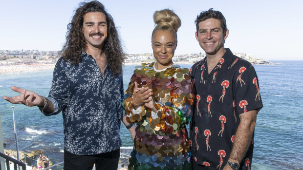 Mambo Brothers and Connie Mitchell of Sneaky Sound System performed at the famous event.