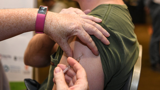 Authorities have ordered more flu shots this year.