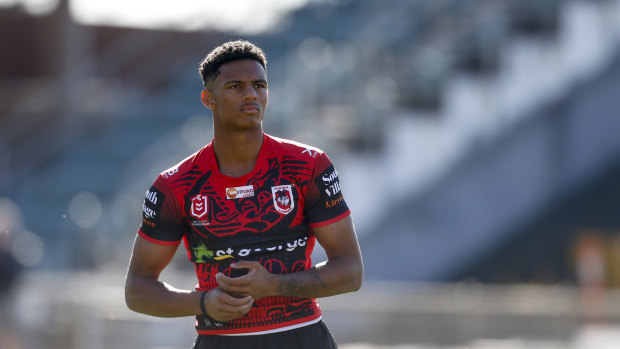 The Dragons winger could be in Manly colours in 2021.