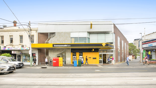 The Commonwealth Bank branch in Camberwell Junction.