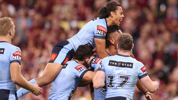 The Blues were way too strong in Origin I.